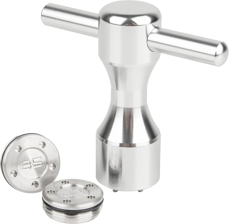 FoFoFo Golf Putter Weights Compatible with Scotty Cameron 2pcs 5g/10g/15g/20g/25g/30g/35g/40g/45g with Wrench Kit Set Compatible with Titleist Scotty Cameron Putter Newport Silver - Image 2